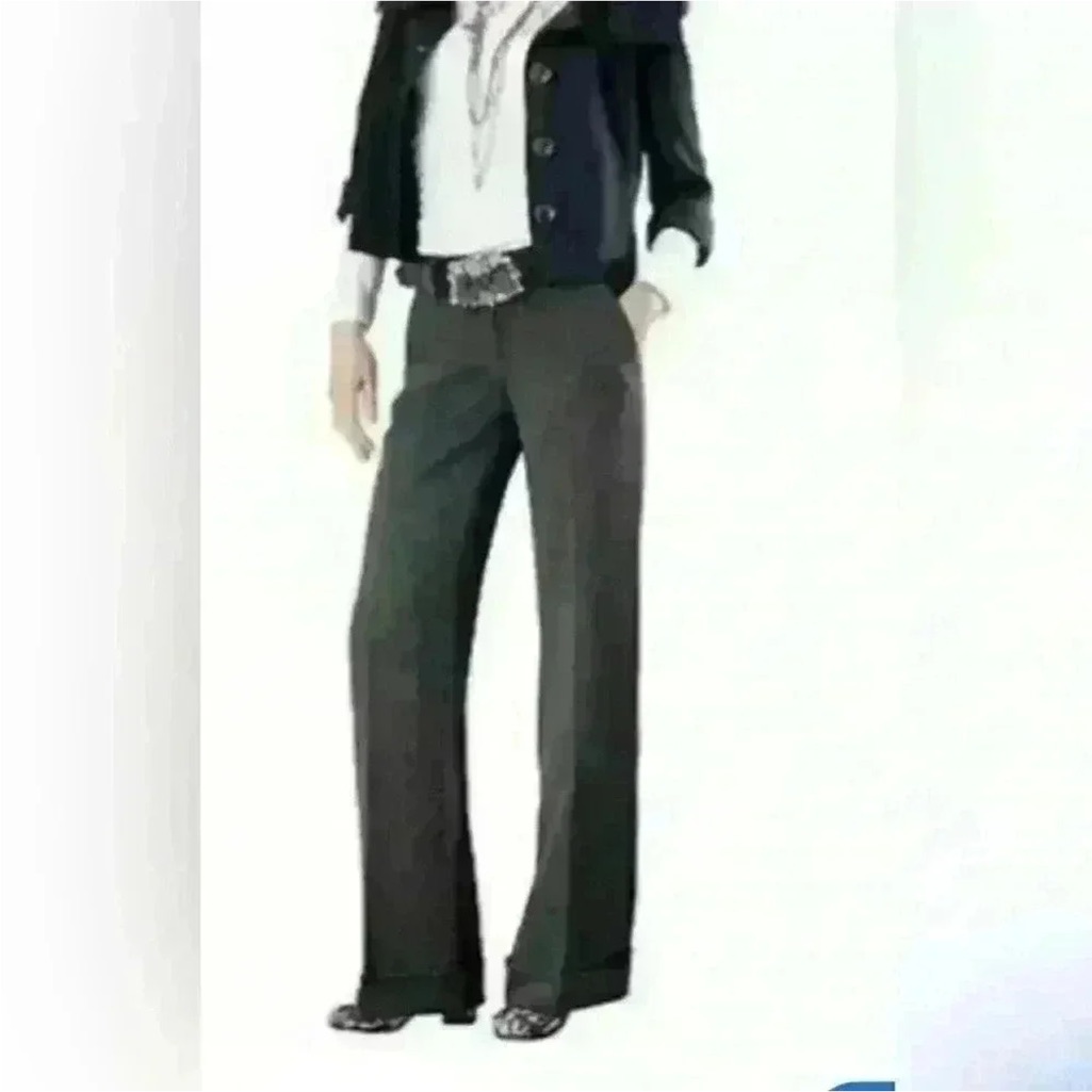 Cabi Wide Leg Dress Pant Brown Style 387